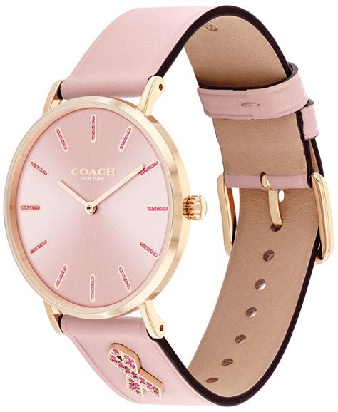 pink breast cancer watches with fake diamonds|Coach Watches .